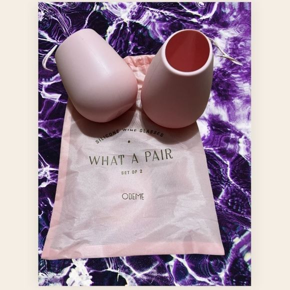 Other - NEW What A Pair wine glasses